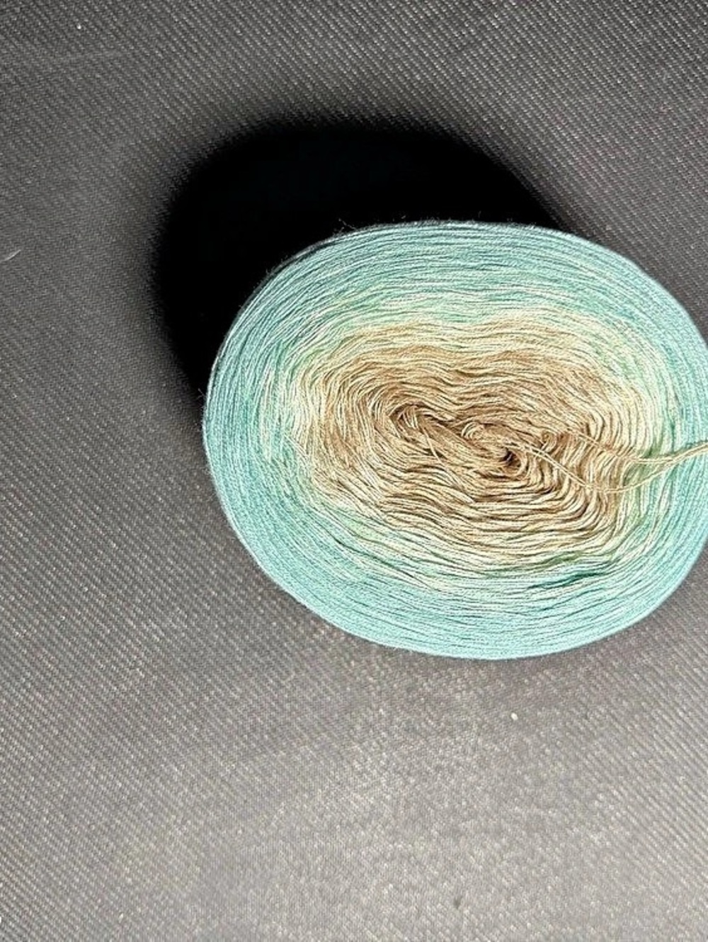 Wolltraum My Melodyy Feelings Cotton Yarn Cake Blue & Green